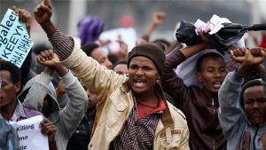 Oromos have long complained of marginalisation by the government [Tiksa Negeri/Reuters]. 