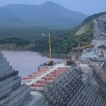 Ethiopia's Grand Renaissance Dam is seen as it undergoes construction work on the river Nile in Guba Woreda, Benishangul Gumuz Region, Ethiopia, September 26, 2019. REUTERS/Tiksa Negeri/File.